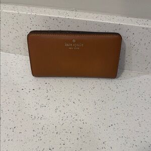 Kate Spade Tan Leather Wallet